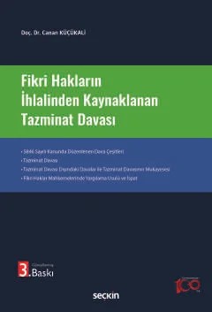 Fikri Hakların İhlalinden Kaynaklanan Tazminat Davası – Canan Küçükali – Seçkin Yayıncılık kitap kapağı