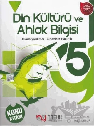5. Sınıf Din Kültürü ve Ahlak Bilgisi Konu Kitabı – Kolektif – Nitelik Yayınları kitap kapağı