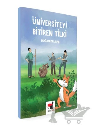 Üniversiteyi Bitiren Tilki – Doğan Delibaş – Benekli Kedi Yayınevi kitap kapağı