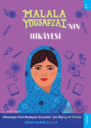Malala Yousafzai'nin Hikayesi – Joan Marie Galat – Sola Kidz kitap kapağı