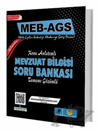 MEB-AGS Konu Anlatımlı Mevzuat Bilgisi Soru Bankası – Kollektif – Tasarı Eğitim Yayınları kitap kapağı