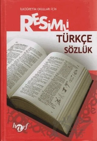 İlköğretim Okulları İçin Resimli Türkçe Sözlük – Cevdet Yıldız – Harf Eğitim Yayıncılık kitap kapağı