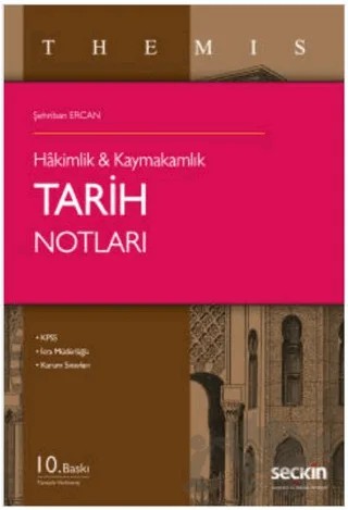 THEMIS - Tarih Notları – Şehriban Ercan – Seçkin Yayıncılık kitap kapağı