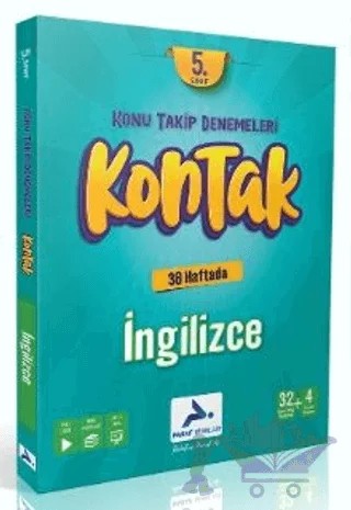 5. Sınıf Kontak İngilizce Denemeleri – Kolektif – Paraf Yayınları kitap kapağı