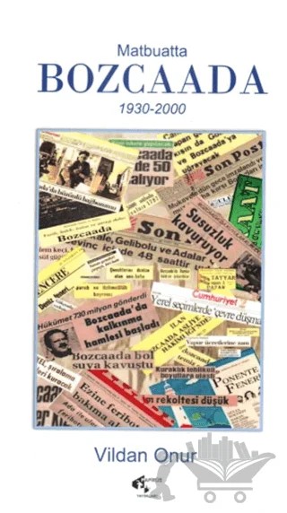 Matbuatta Bozcaada – Vildan Onur – Papirüs Yayınevi kitap kapağı
