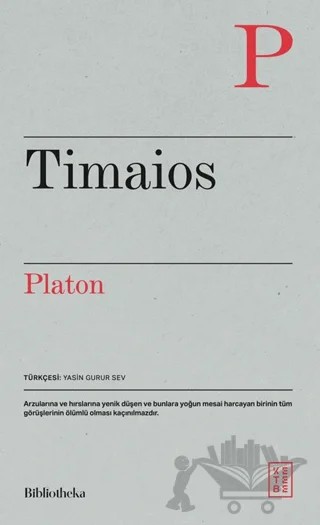 Timaios – Platon – Ketebe Yayınları kitap kapağı