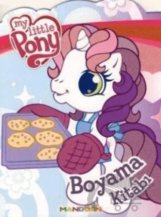 My Little Ponny Boyama Kitabı - Mavi – Kolektif – Mandolin Yayınları kitap kapağı