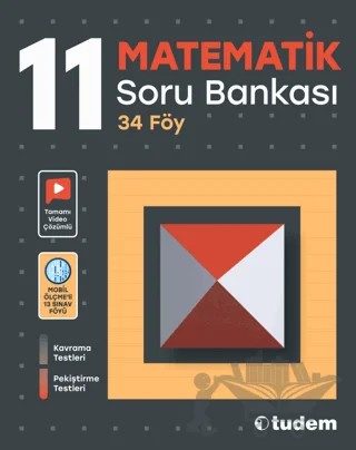 11. Sınıf Matematik Soru Bankası – Kolektif – Tudem Yayınları - Bayilik kitap kapağı