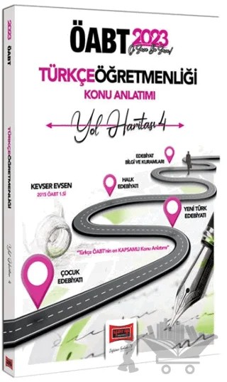 Yargı Yayınları 2023 ÖABT Türkçe Öğretmenliği Yol Haritası 4 – Kevser Evsen – Yargı Yayınevi kitap kapağı