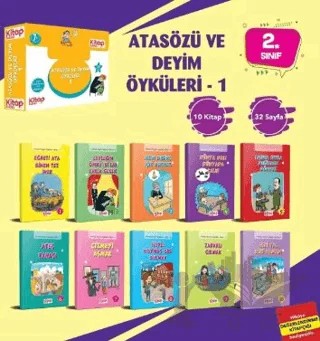 2. Sınıf Atasözü ve Deyim Öyküleri Serisi 1 – Kolektif – Kitap Kulübü Yayınları kitap kapağı