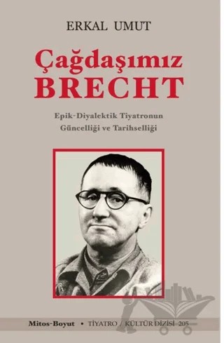 Çağdaşımız Brecht – Erkal Umut – Mitos Boyut Yayınları kitap kapağı