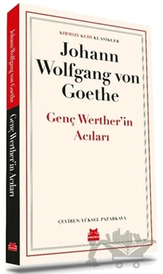 Genç Werther'in Acıları – Johann Wolfgang Von Goethe – Kırmızı Kedi Yayınevi kitap kapağı