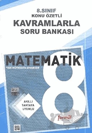 8. Sınıf Matematik Konu Özetli Kavramlarla Soru Bankası – Kolektif – Formül Yayınları kitap kapağı