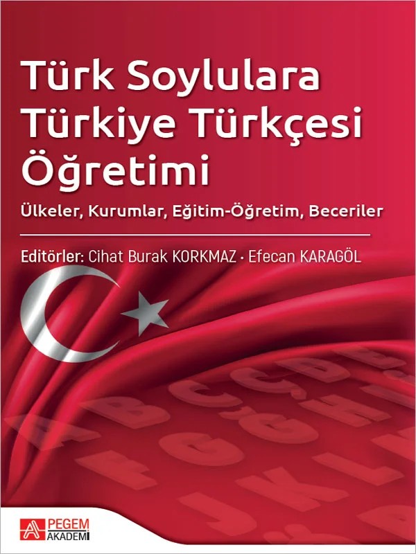 Türk Soylulara Türkiye Türkçesi Öğretimi – Pegem Akademi Yayıncılık kitap kapağı