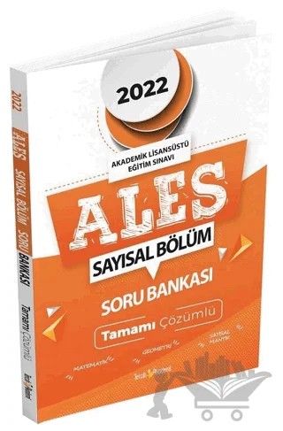 ALES Sayısal Tamamı Çözümlü Soru Bankası – Kolektif – Tercih Akademi Yayınları kitap kapağı