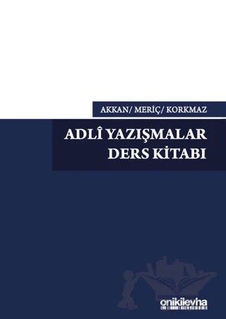 Adli Yazışmalar Ders Kitabı – Mine Akkan, Ramazan Korkmaz, Nedim Meriç – On İki Levha Yayınları kitap kapağı