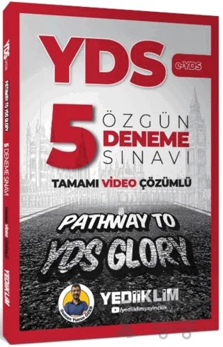 YDS E-YDS Tamamı Video Çözümlü Özgün 5 Deneme Sınavı – Osman Yunus Özer – Yediiklim Yayınları kitap kapağı