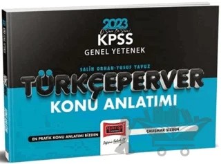 2023 KPSS Türkçe Türkçeperver Konu Anlatımı Yargı Yayınları – Salih Orhan – Yargı Yayınevi kitap kapağı