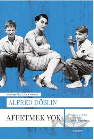Affetmek Yok – Alfred Döblin – Everest Yayınları kitap kapağı