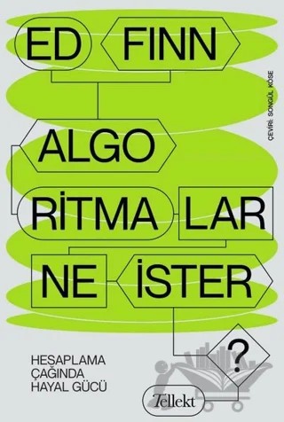 Algoritmalar Ne İster? – Ed Finn – Tellekt kitap kapağı