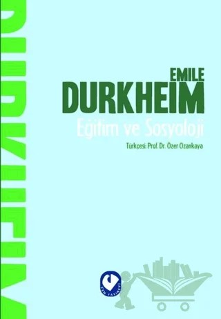 Eğitim ve Sosyoloji – Emile Durkheim – Cem Yayınevi kitap kapağı