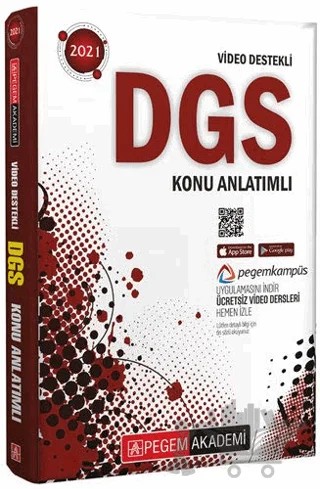 2021 DGS Video Destekli Konu Anlatımlı – Kolektif – Pegem Akademi Yayıncılık kitap kapağı