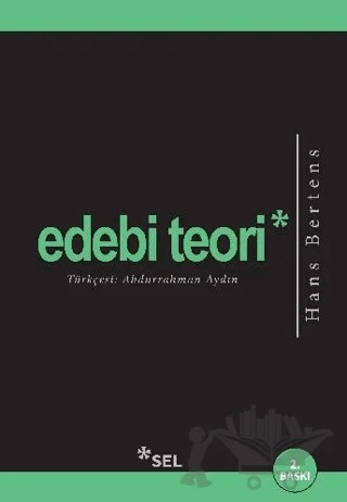 Edebi Teori – Hans Bertens – Sel Yayıncılık kitap kapağı