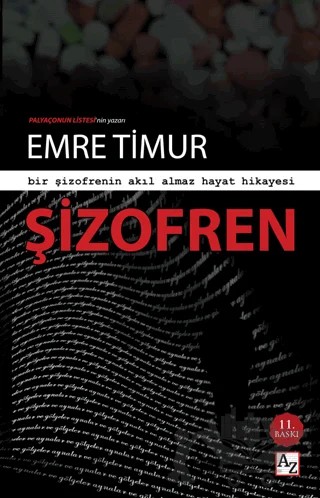 Şizofren – Emre Timur – Az Kitap kitap kapağı