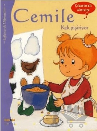 Cemile Kek Pişiriyor – Aline de Petingy – Kaknüs Yayınları kitap kapağı
