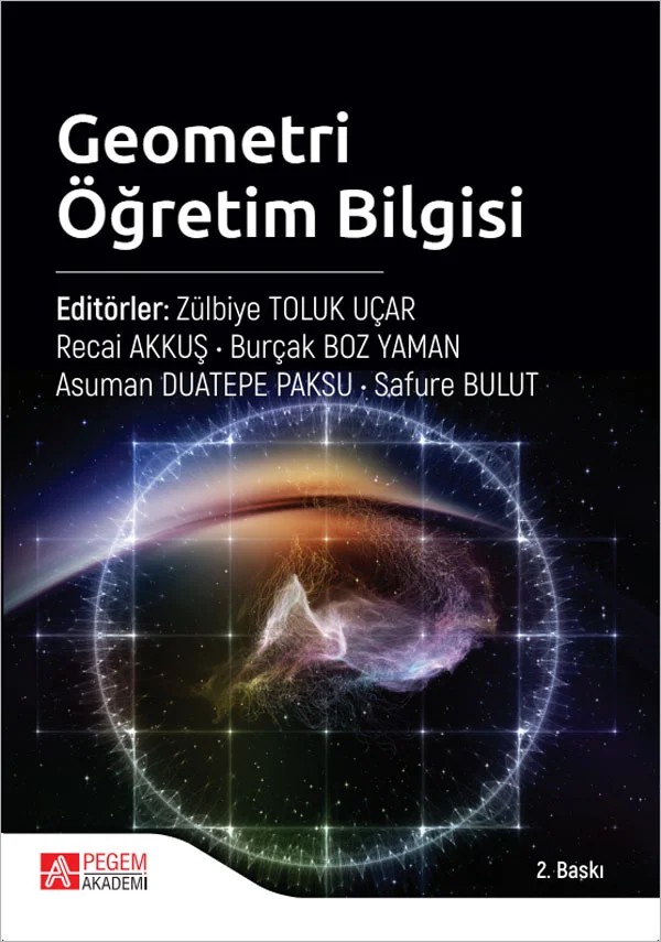 Geometri Öğretim Bilgisi – Pegem Akademi Yayıncılık kitap kapağı