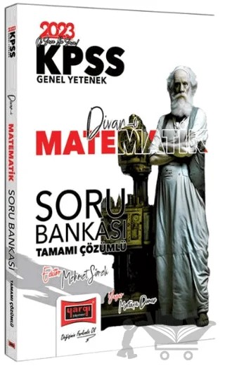 Yargı Yayınları 2023 KPSS Divan-ı Matematik Tamamı Çözümlü Soru Bankası – Kolektif – Yargı Yayınevi kitap kapağı
