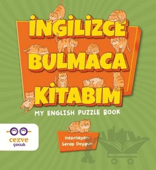 İngilizce Bulmaca Kitabım – Serap Doygun – Cezve Çocuk kitap kapağı