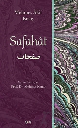 Safahat – Mehmet Âkif Ersoy – Say Yayınları kitap kapağı