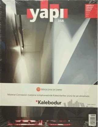 Yapı Dergisi Sayı: 358 / Mimarlık Tasarım Kültür Sanat Eylül 2011 – YEM Yayın kitap kapağı