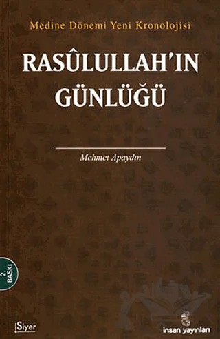 Rasulullah’ın Günlüğü – Mehmet Apaydın – İnsan Yayınları kitap kapağı