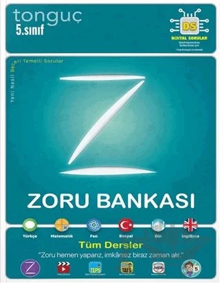 5. Sınıf Zoru Bankası Tüm Dersler – Kolektif – Tonguç Akademi kitap kapağı