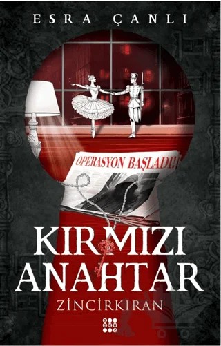 Kırmızı Anahtar 2 - Zincirkıran – Esra Çanlı – Dokuz Yayınları kitap kapağı