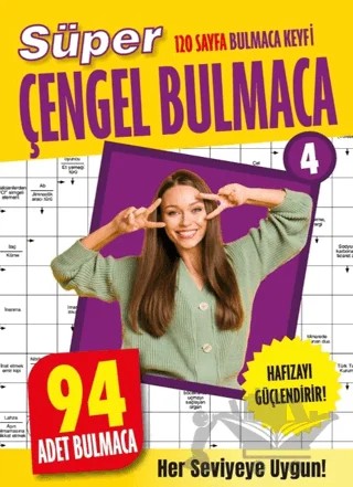 Süper Çengel Bulmaca 4 – Hakan Kayar, Zeliha Kayar – Dokuz Yayınları kitap kapağı