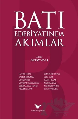 Batı Edebiyatında Akımlar – Kolektif – Günce Yayınları kitap kapağı