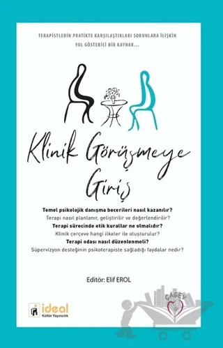 Klinik Görüşmeye Giriş – Elif Erol – İdeal Kültür Yayıncılık kitap kapağı