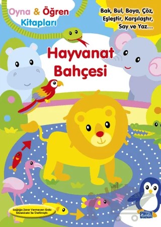 Oyna Öğren Hayvanat Bahçesi – Kolektif – Parıltı Yayınları kitap kapağı