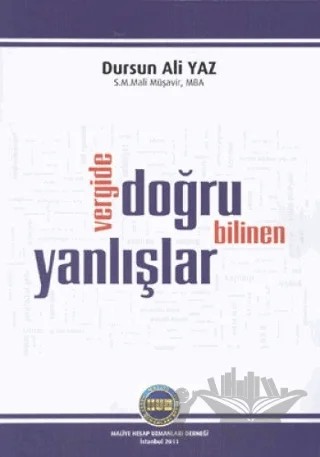 Vergide Doğru Bilinen Yanlışlar – Dursun Ali Yaz – Tilki Kitap kitap kapağı