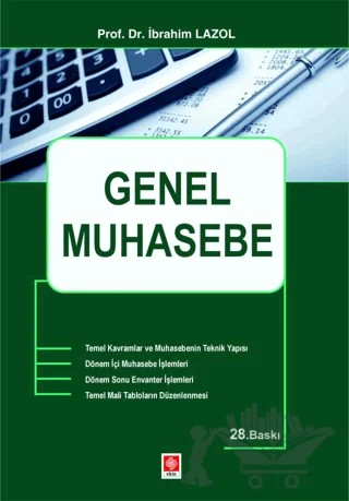 Genel Muhasebe – İbrahim Lazol – Ekin Basım Yayın kitap kapağı