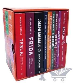 Biyografi Seti Kutulu (10 Kitap) – Kolektif – Zeplin Kitap kitap kapağı