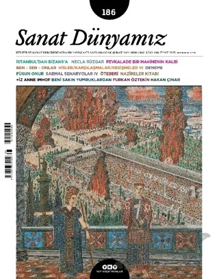 Sanat Dünyamız Sayı 186 – Yapı Kredi Yayınları kitap kapağı