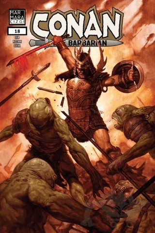 Conan The Barbarian 18 – Jim Zub – Marmara Çizgi kitap kapağı