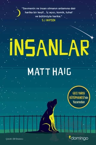 İnsanlar – Matt Haig – Domingo Yayınevi kitap kapağı