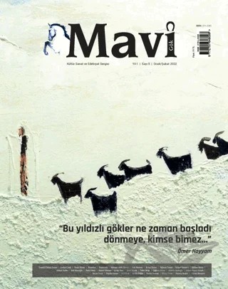 Mavi Gök Kültür Sanat Edebiyat Dergisi Sayı: 5 Ocak - Şubat 2022 – Mavi Gök Dergisi Yayınları kitap kapağı