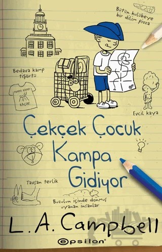 Çekçek Çocuk Kampa Gidiyor – L.A. Campbell – Epsilon Yayınevi kitap kapağı