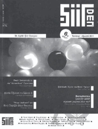 Şiirden İki Aylık Şiir Dergisi Sayı: 6 Temmuz - Ağustos 2011 – Şiirden Yayıncılık kitap kapağı